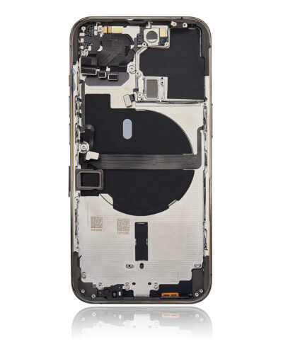 Coque arrière avec petites pièces pour iPhone 13 Pro (version US) (Aftermarket Plus) (Graphite) – Image 5