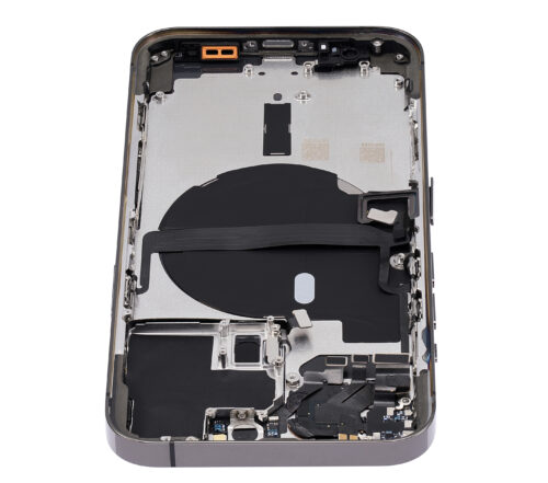 Coque arrière avec petites pièces pour iPhone 13 Pro (version US) (Aftermarket Plus) (Graphite) – Image 8