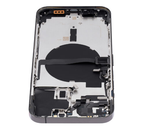 Back Housing W/ Small Parts For iPhone 13 Pro Max (US Version) (Aftermarket Plus) (Graphite) – Image 8