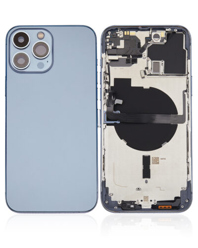 Back châssis W/ Small Parts pour iPhone 13 Pro Max (US Version) (compatible qualité supérieure) (Sierra Blue) – Image 2