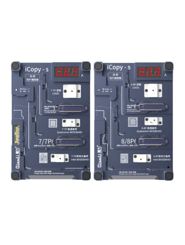 ICopy-S Double Side Chip Test cadre pour iPhone 7 / 7 Plus / 8 / 8 Plus (Qianli) – Image 2