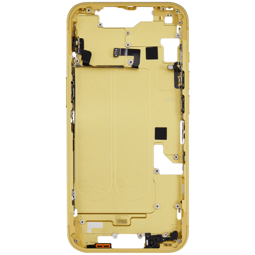Mid-cadre châssis W/ Small Parts pour iPhone 14 (EU / Global Version) (Used OEM Pull: Grade A) (jaune) – Image 5