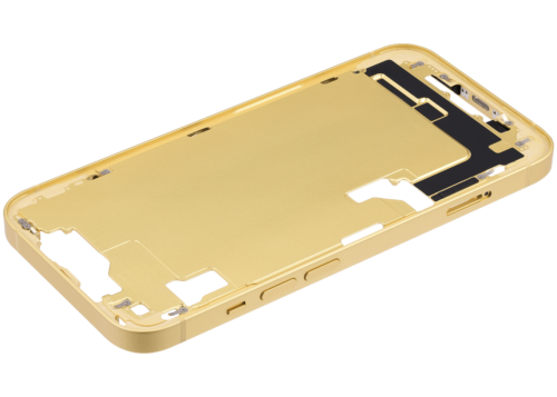 Mid-cadre châssis W/ Small Parts pour iPhone 14 (EU / Global Version) (Used OEM Pull: Grade A) (jaune) – Image 6