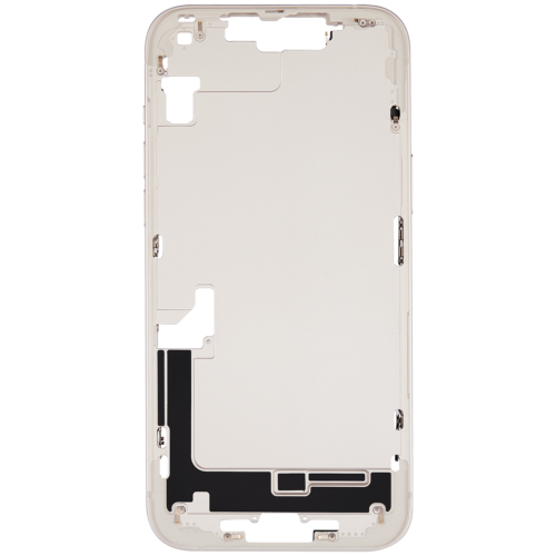 Boîtier intermédiaire avec petites pièces pour iPhone 14 Plus (version UE/globale) (Pièce d'origine d'occasion: Grade A) (lumière stellaire) – Image 3
