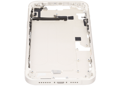 Boîtier intermédiaire avec petites pièces pour iPhone 14 Plus (version UE/globale) (Pièce d'origine d'occasion: Grade A) (lumière stellaire) – Image 8