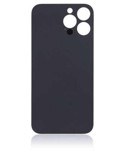 Verre arrière avec adhésif 3M pour iPhone 13 Pro Max (sans logo / grand trou pour la caméra) (Bleu Sierra) – Image 4