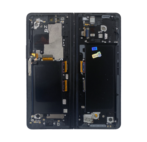 Écran OLED interne avec cadre pour Samsung Galaxy Z Fold 3 5G (États-Unis et international) (Pièce d'origine d'occasion : Grade A) (Noir fantôme) – Image 3