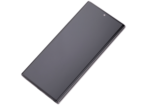 Écran OLED avec cadre pour Samsung Galaxy Note 10 Plus / 5G (Pièce de rechange Plus) (Aura Glow / Argent) – Image 5