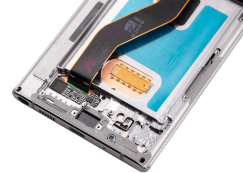 OLED Assembly With Frame For Samsung Galaxy Note 10 Plus / 5G (Aftermarket Plus) (Aura Glow / Silver) – Image 10