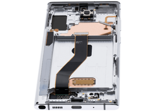 OLED Assembly With Frame For Samsung Galaxy Note 10 Plus / 5G (Aftermarket Plus) (Aura White) – Image 8
