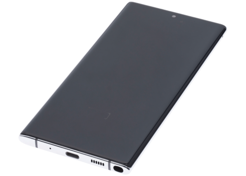 OLED Assembly With Frame For Samsung Galaxy Note 10 Plus / 5G (Aftermarket Plus) (Aura White) – Image 5