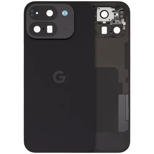 Back Cover Glass For Google Pixel 9 Pro Fold (Used OEM Pull: Grade A) (Obsidian)