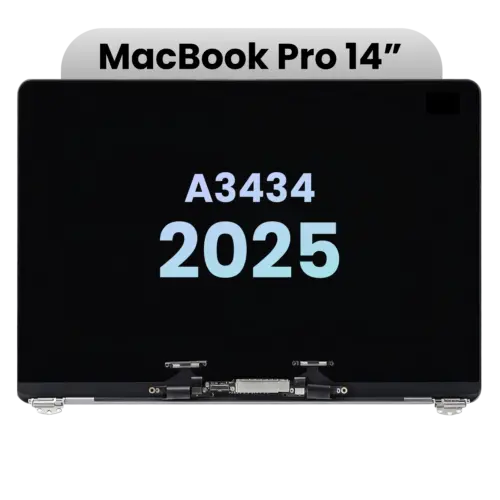 Complete LCD Display Assembly (Matte) For MacBook Pro 14" A3434 (2025) (Genuine OEM) (Silver)