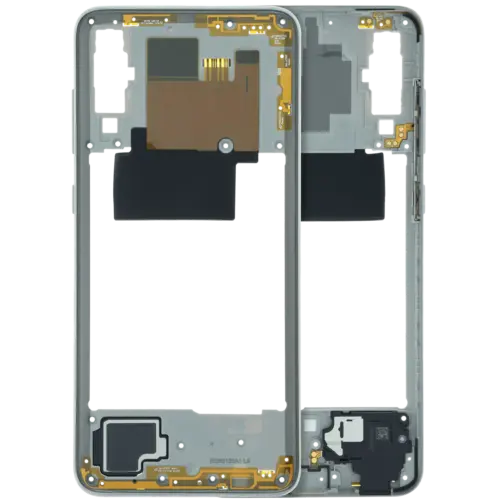 Mid-cadre châssis compatible pour Samsung Galaxy A70 (A705) (Service Pack) (blanc)