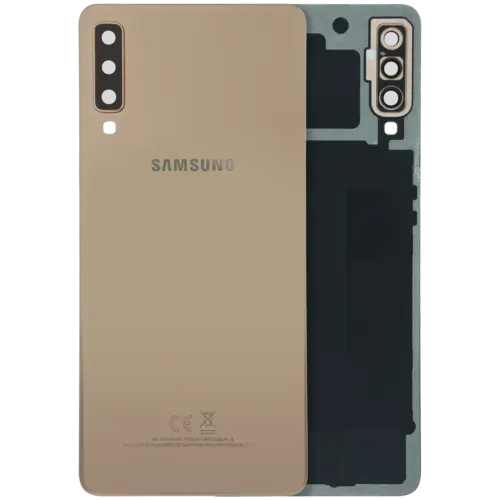 Back Cover With Camera Lens For Samsung Galaxy A7 (A750 / 2018) (Service Pack) (Gold)