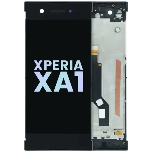 LCD Assembly With Frame For Sony Xperia XA1 (Genuine) (Black)