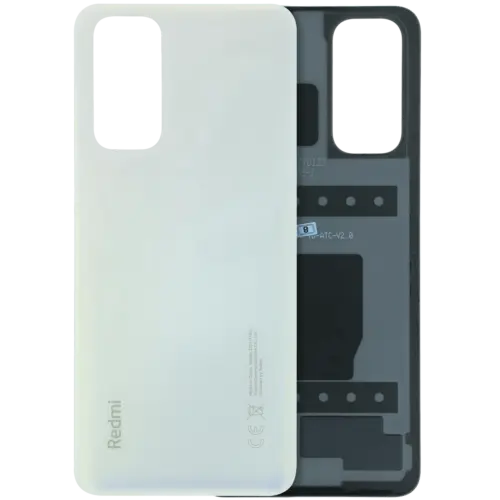 Back Cover Glass Without Camera Lens For Xiaomi Redmi Note 11s (Genuine) (White)