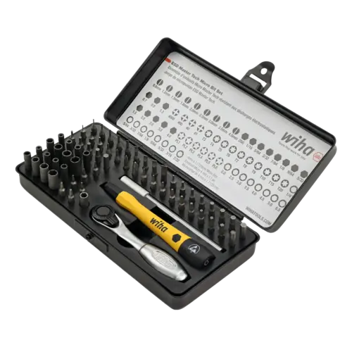 65 Piece ESD Safe Master Technician Ratchet and MicroBit Set (Wiha) – Image 5