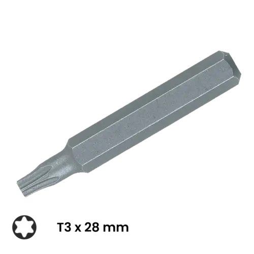 Torx MicroBit T3 × 28mm (Wiha)