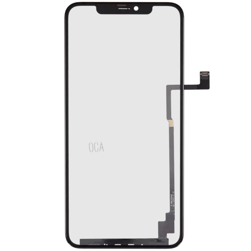 3 en 1 Long nappe (vitre tactile (digitizer) Touch avec verre + OCA) pour iPhone 11 Pro Max (OCA Master)