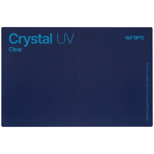 Wrapd Crystal UV - UV PET protection d'écran Film (25 lot) (Clear) – Image 4