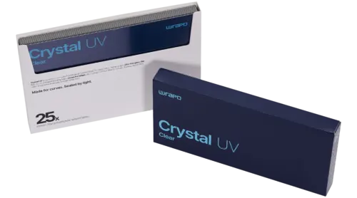 Wrapd Crystal UV - UV PET protection d'écran Film (25 lot) (Clear) – Image 6