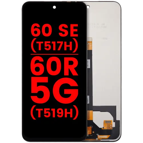 LCD Assembly Without Frame For TCL 60 SE (T517H) / 60R (T519H) (Aftermarket Plus) (All Colors)