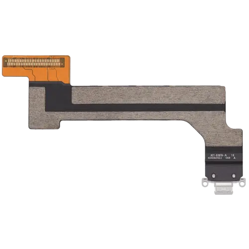 Charging Port Flex Cable For iPad 10 (2022) (Cellular) (Used OEM Pull: Grade A) (Silver) – Image 4