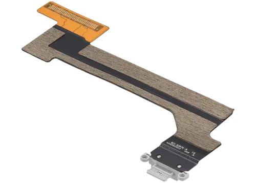Charging Port Flex Cable For iPad 10 (2022) (Cellular) (Used OEM Pull: Grade A) (Silver) – Image 6