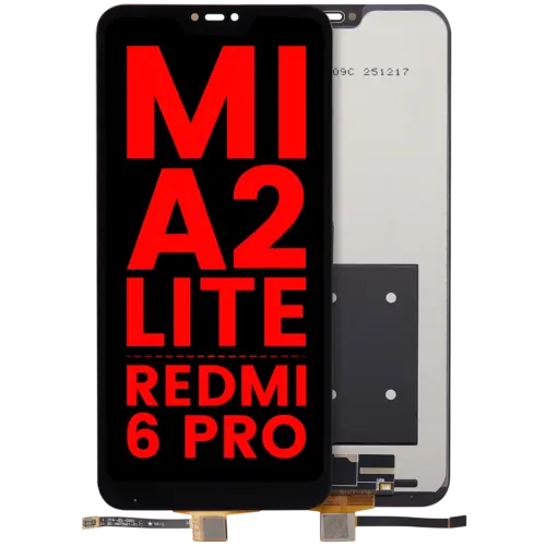 LCD Assembly Without Frame For Xiaomi Mi A2 Lite / Redmi 6 Pro (Aftermarket Plus) (All Colors) – Image 6