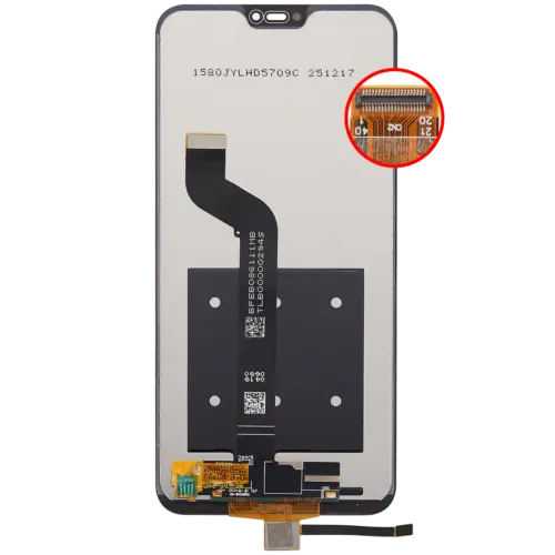 LCD Assembly Without Frame For Xiaomi Mi A2 Lite / Redmi 6 Pro (Aftermarket Plus) (All Colors) – Image 4