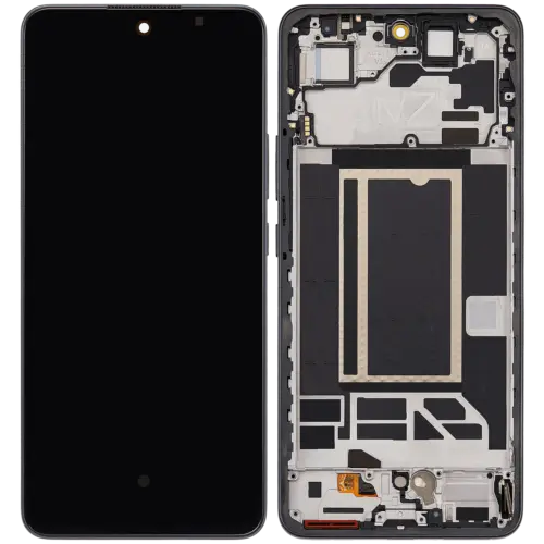 Bloc écran OLED avec cadre pour Oppo Reno13 F 4G / 5G (reconditionné) (Graphite Grey) – Image 3