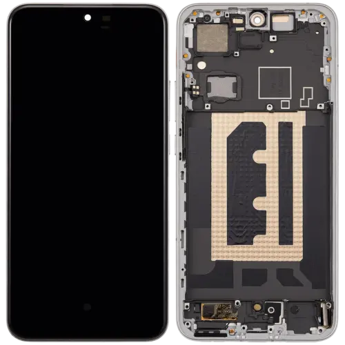 Bloc écran OLED avec cadre pour Oppo Reno 13 Pro (reconditionné) (Plume White) – Image 4