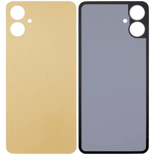 Back Cover With Camera Lens For Samsung Galaxy A06 4G (A065 / 2024) (No Logo) (Aftermarket Plus) (Gold) – Image 6