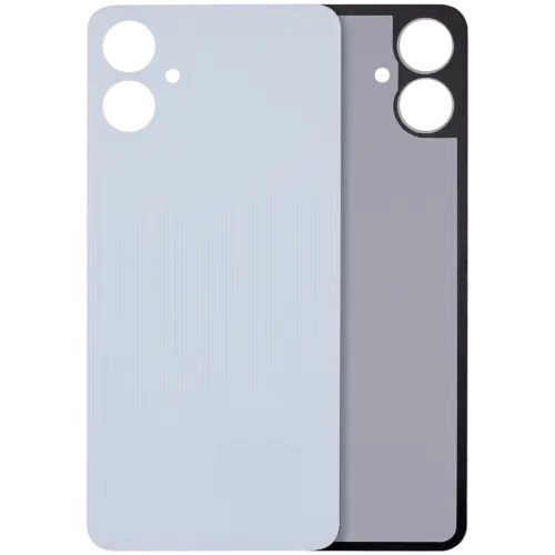 Back Cover With Camera Lens For Samsung Galaxy A06 4G (A065 / 2024) (No Logo) (Aftermarket Plus) (White)