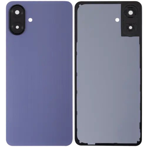 Back Cover With Camera Lens For Samsung Galaxy A07 4G (A075 / 2025) (No Logo) (Aftermarket Plus) (Light Violet) – Image 5