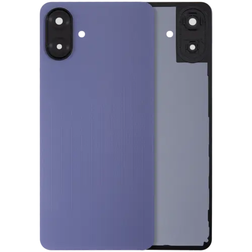 Back Cover With Camera Lens For Samsung Galaxy A07 4G (A075 / 2025) (No Logo) (Aftermarket Plus) (Light Violet)
