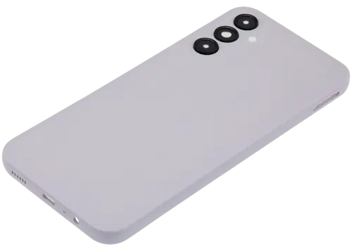 Back Cover With Camera Lens For Samsung Galaxy A14 5G (A146 / 2023) (No Logo) (Aftermarket Plus) (Silver) – Image 6