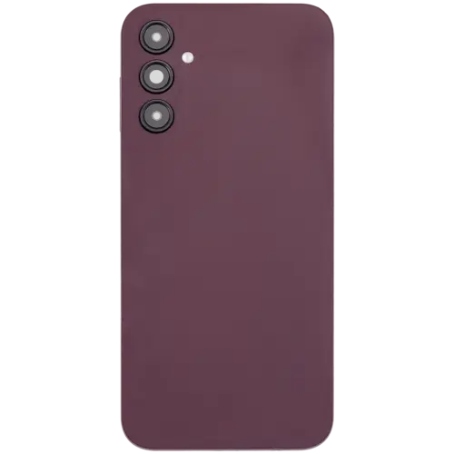 Back Cover With Camera Lens For Samsung Galaxy A14 5G (A146 / 2023) (No Logo) (Aftermarket Plus) (Dark Red) – Image 4
