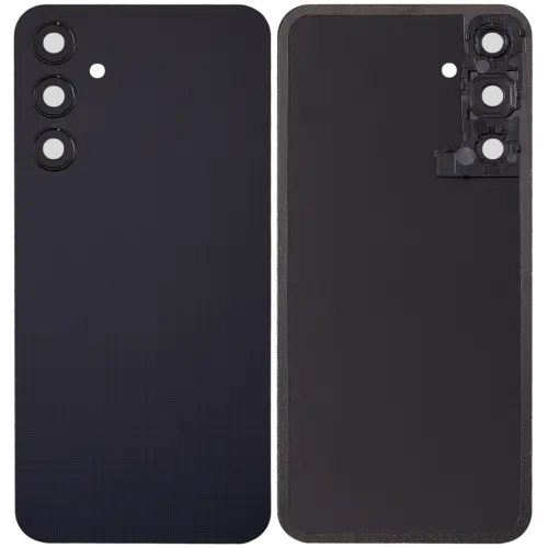 Back Cover With Camera Lens For Samsung Galaxy A25 5G (A256 / 2023) (No Logo) (Aftermarket Plus) (Brave Black) – Image 3