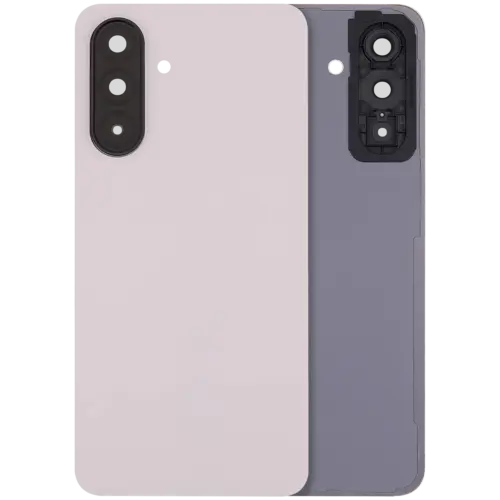 Back Cover Glass With Camera Lens For Samsung Galaxy A26 5G (A266 / 2025) (No Logo) (Aftermarket Plus) (Peach Pink)
