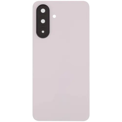 Back Cover Glass With Camera Lens For Samsung Galaxy A26 5G (A266 / 2025) (No Logo) (Aftermarket Plus) (Peach Pink) – Image 3