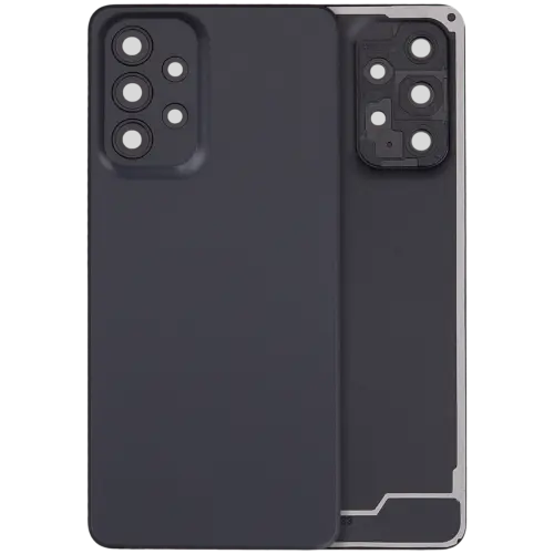 Back Cover With Camera Lens For Samsung Galaxy A33 5G (A336 / 2022) (No Logo) (Aftermarket Plus) (Black)