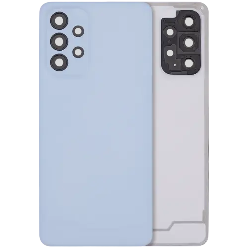 Back Cover With Camera Lens For Samsung Galaxy A33 5G (A336 / 2022) (No Logo) (Aftermarket Plus) (Blue)