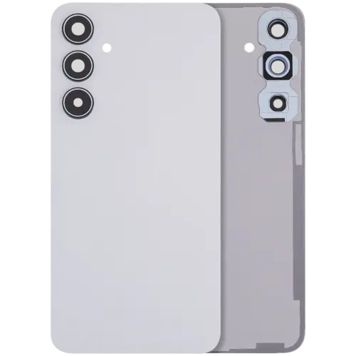 Back Cover Glass With Camera Lens For Samsung Galaxy A35 5G (A356 / 2024 (No Logo) (Aftermarket Plus) (Iceblue)