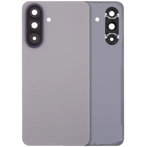 Back Cover Glass With Camera Lens For Samsung Galaxy A57 5G (A576 / 2026) (No Logo) (Aftermarket Plus) (Gray)