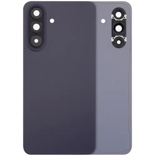 Back Cover Glass With Camera Lens For Samsung Galaxy A57 5G (A576 / 2026) (No Logo) (Aftermarket Plus) (Navy)