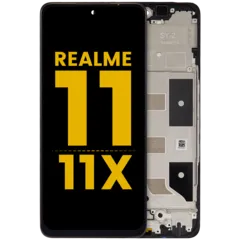 Écran LCD complet avec cadre pour Realme 11 5G / 11 X (reconditionné) (toutes couleurs)