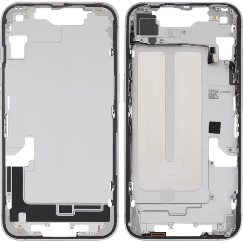 Mid-cadre châssis W/ Small Parts pour iPhone 16e / 17e (EU / Global Version) (Used OEM Pull: Grade B) (blanc) – Image 7