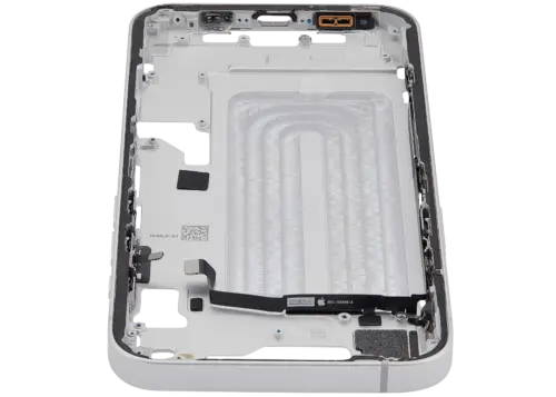 Mid-cadre châssis W/ Small Parts pour iPhone 16e / 17e (EU / Global Version) (Used OEM Pull: Grade B) (blanc) – Image 8
